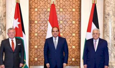 القمة الثلاثية المصرية الأردنية الفلسطينية: رسالة سلام وموقف عربي موحد