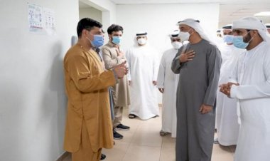 رجل الإنسانية.. محمد بن زايد يرسم بسمة على وجه اللاجئين الأفغان