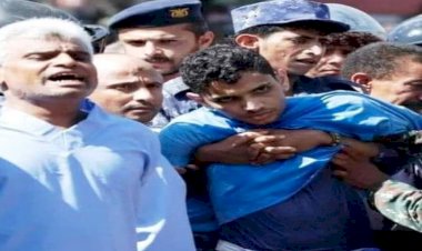 اعلموا أني عند الله شهيد مظلوم من ظالم باغي.. رسالة مؤثرة من عبدالعزيز الأسود قبل إعدام الحوثي له