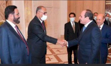 علاقات راسخة ورسائل تحذيرية.. الرئيس المصري يلتقي رئيس مجلس القيادة الرئاسي باليمن