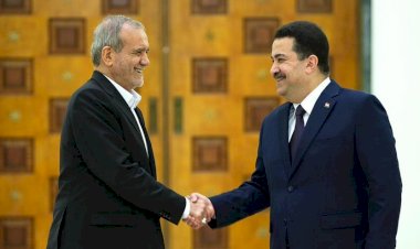 زيارة لتوطيد العلاقات.. رئيس الوزراء العراقي يستقبل الرئيس الإيراني في أول زيارة له بعد تولي منصبه