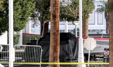 انفجار غامض أمام فندق ترامب في لاس فيغاس يثير مخاوف من هجوم إرهابي