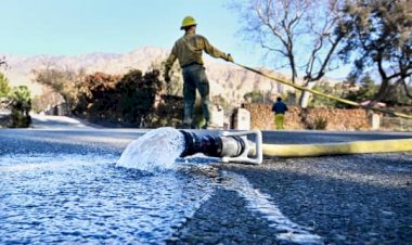 خزان مياه فارغ في باسيفيك باليسيدز يفاقم أزمة الحرائق في لوس أنجلوس