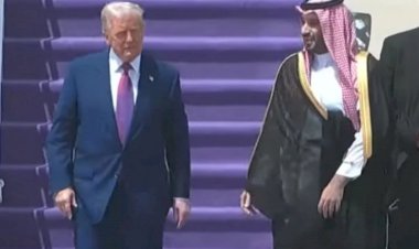 قهوة دبلوماسية.. لحظة ودية بين ولي العهد السعودي والرئيس الأمريكي في صالة التشريفات