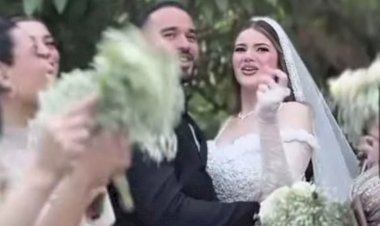 حفل زفاف ابنة محمد فؤاد يتصدر مواقع التواصل الاجتماعي