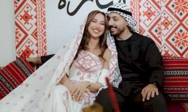 زفاف وسام قطب وسارة سامي يخطف الأضواء