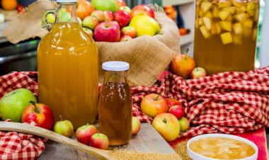 فوائد خل التفاح على الريق وقبل النوم