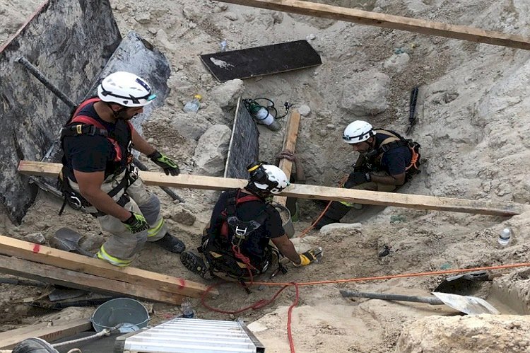 انهيار مفاجئ داخل مطار الكويت الجديد يكشف ضعف الإنشاءات التركية