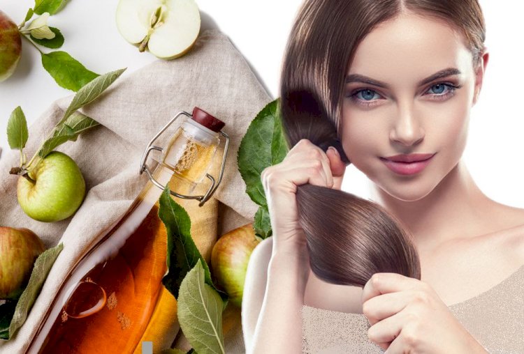 فوائد خل التفاح للشعر: سر طبيعي لشعر صحي ولامع