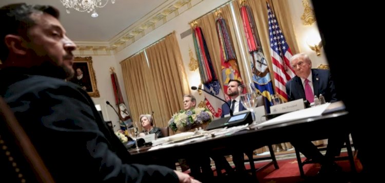مواجهة متوترة بين ترامب وزيلينسكي حول إنهاء الحرب الأوكرانية